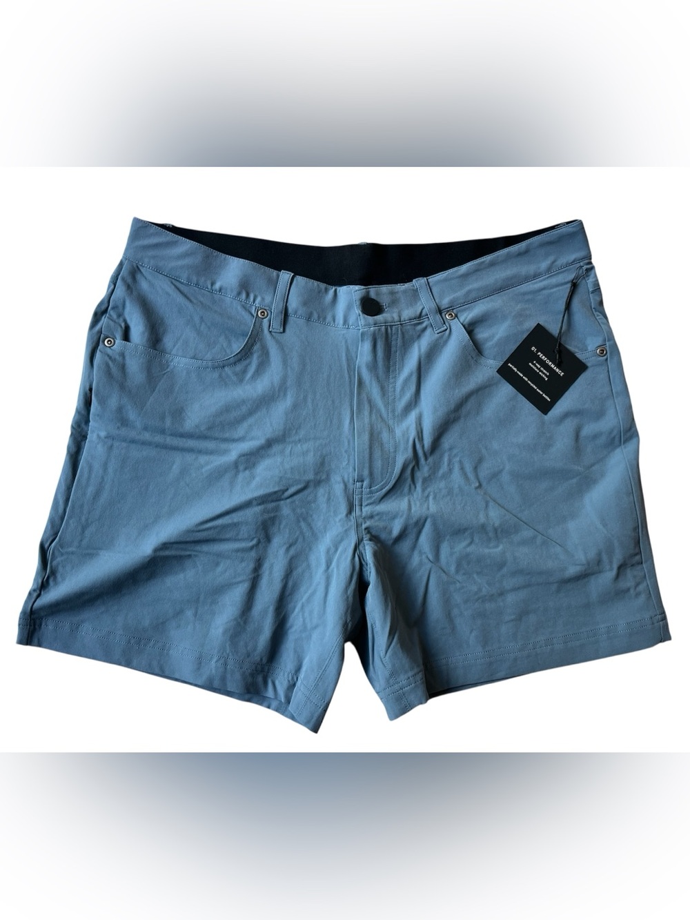 NWT 01. ALGO PERFORMANCE STRECH MOISTURE WICKING SHORTS 34 x 6